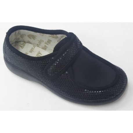 Velcro escamas GARZON NEGRO